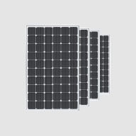 4 panneaux photovoltaïques bi-verre